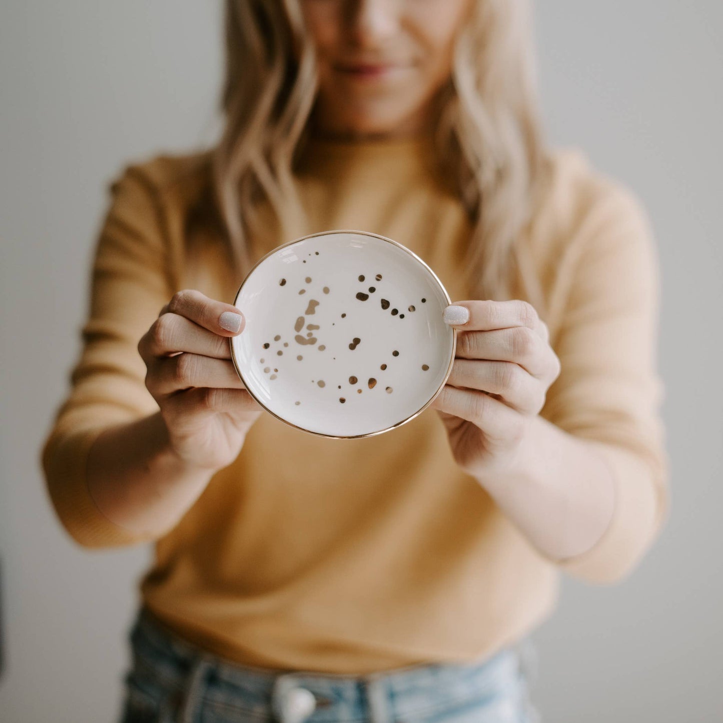 Speckled Jewelry Dish - Home Decor & Gifts - Grace & Haven
