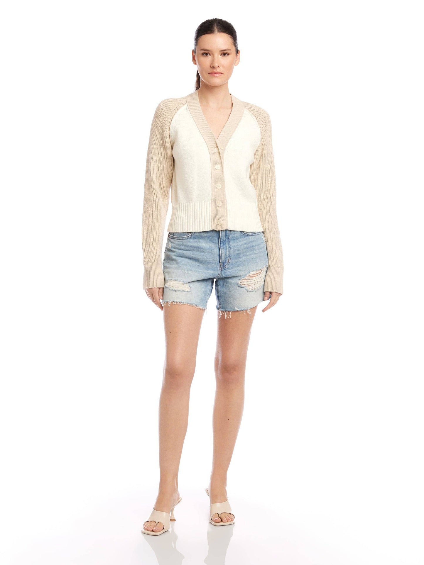 Marina Colorblock Cardigan
