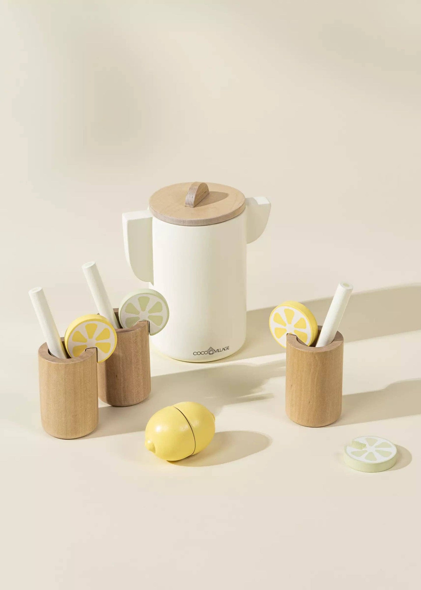 Wooden Lemonade Playset with Accessories – Imaginative Pretend Play for Kids