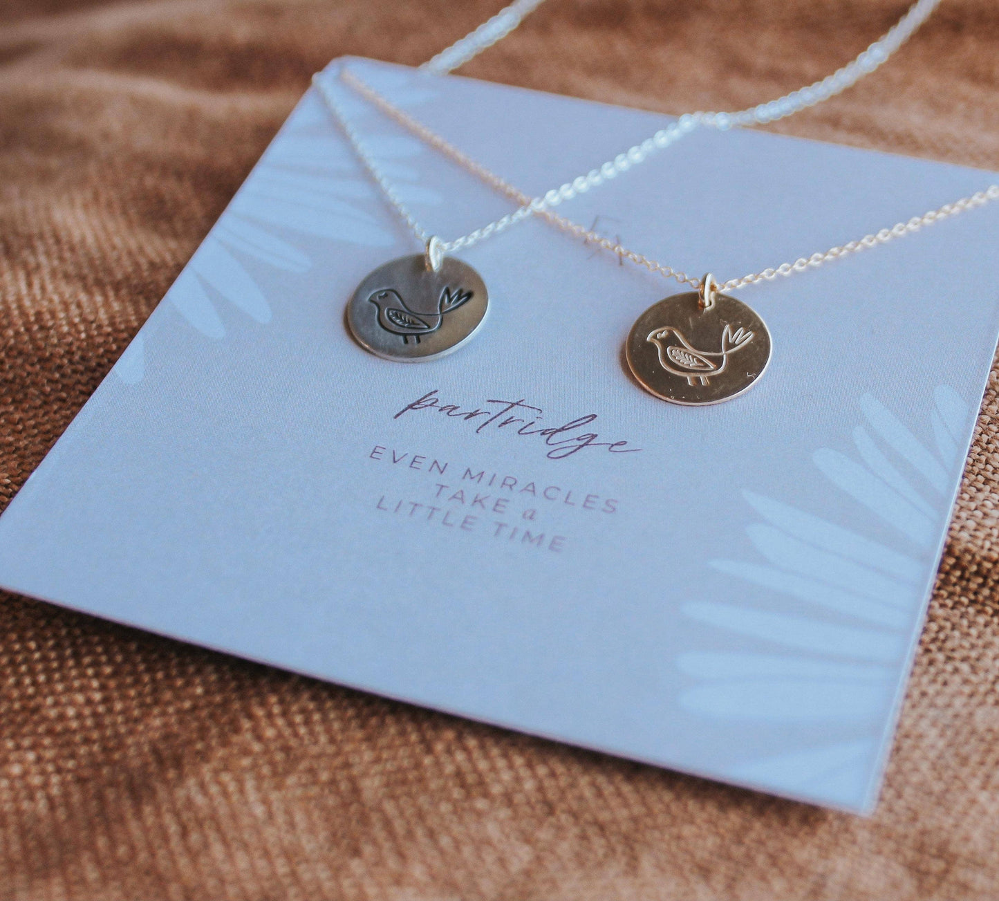 Partridge Fertility Necklace: Gold-Filled - Grace & Haven