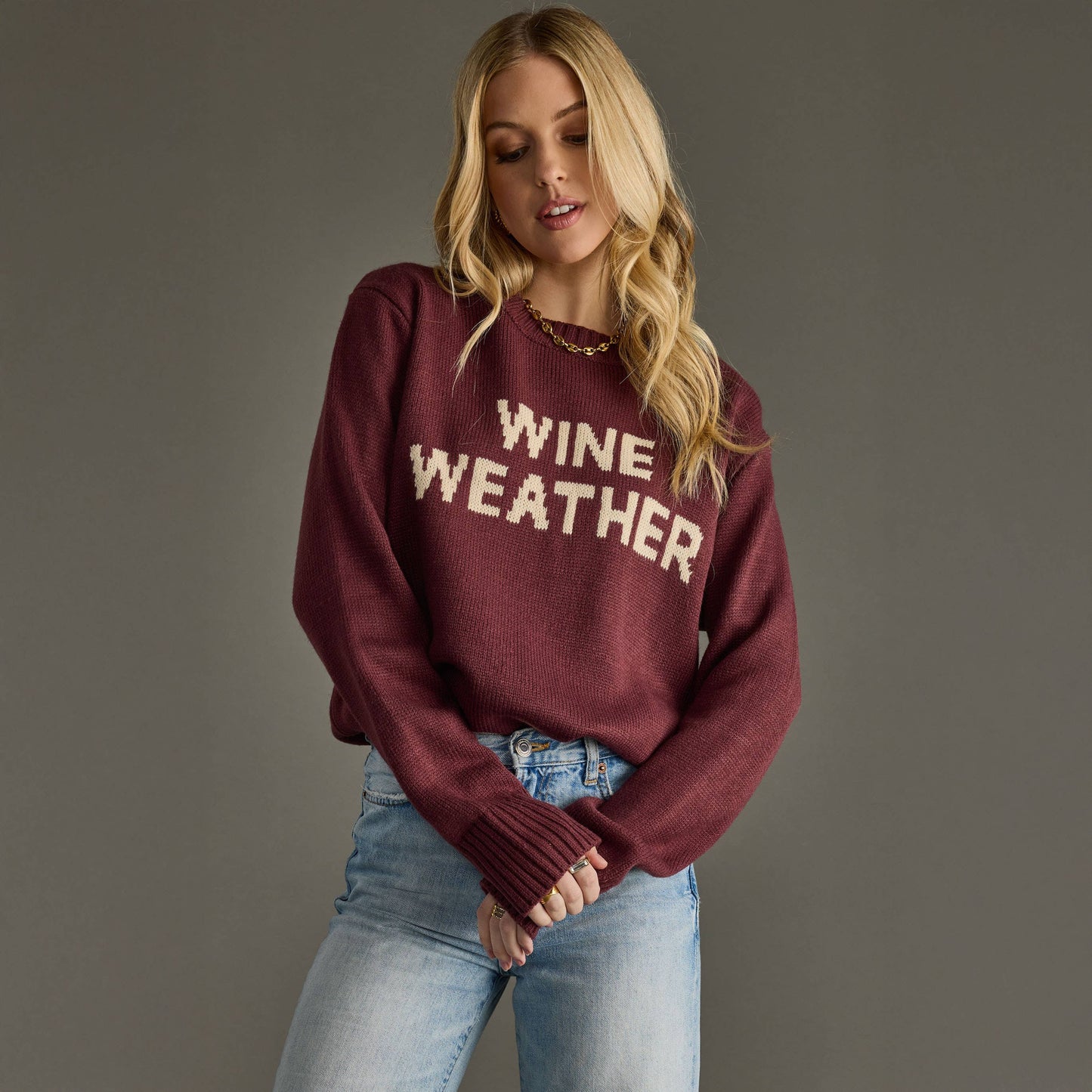 PREORDER: Wine Weather Sweater