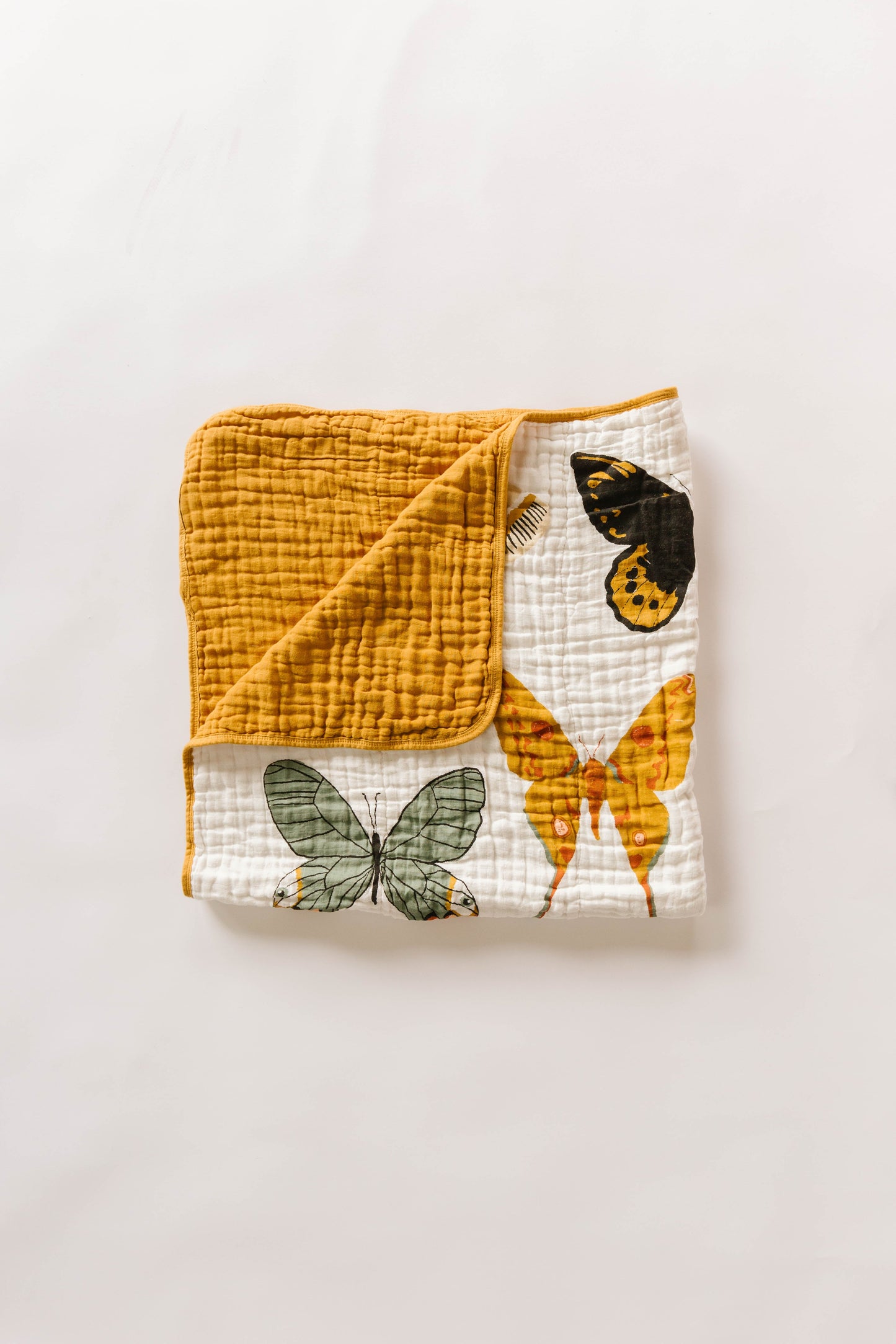 Butterfly Collector Quilt – Ultra-Soft 100% Cotton Muslin Baby & Kids Blanket
