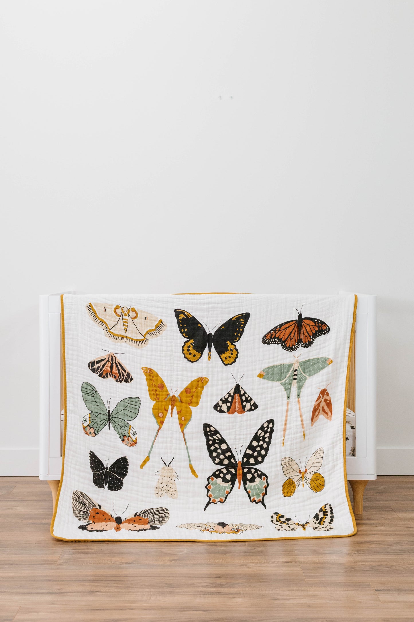 Butterfly Collector Quilt – Ultra-Soft 100% Cotton Muslin Baby & Kids Blanket