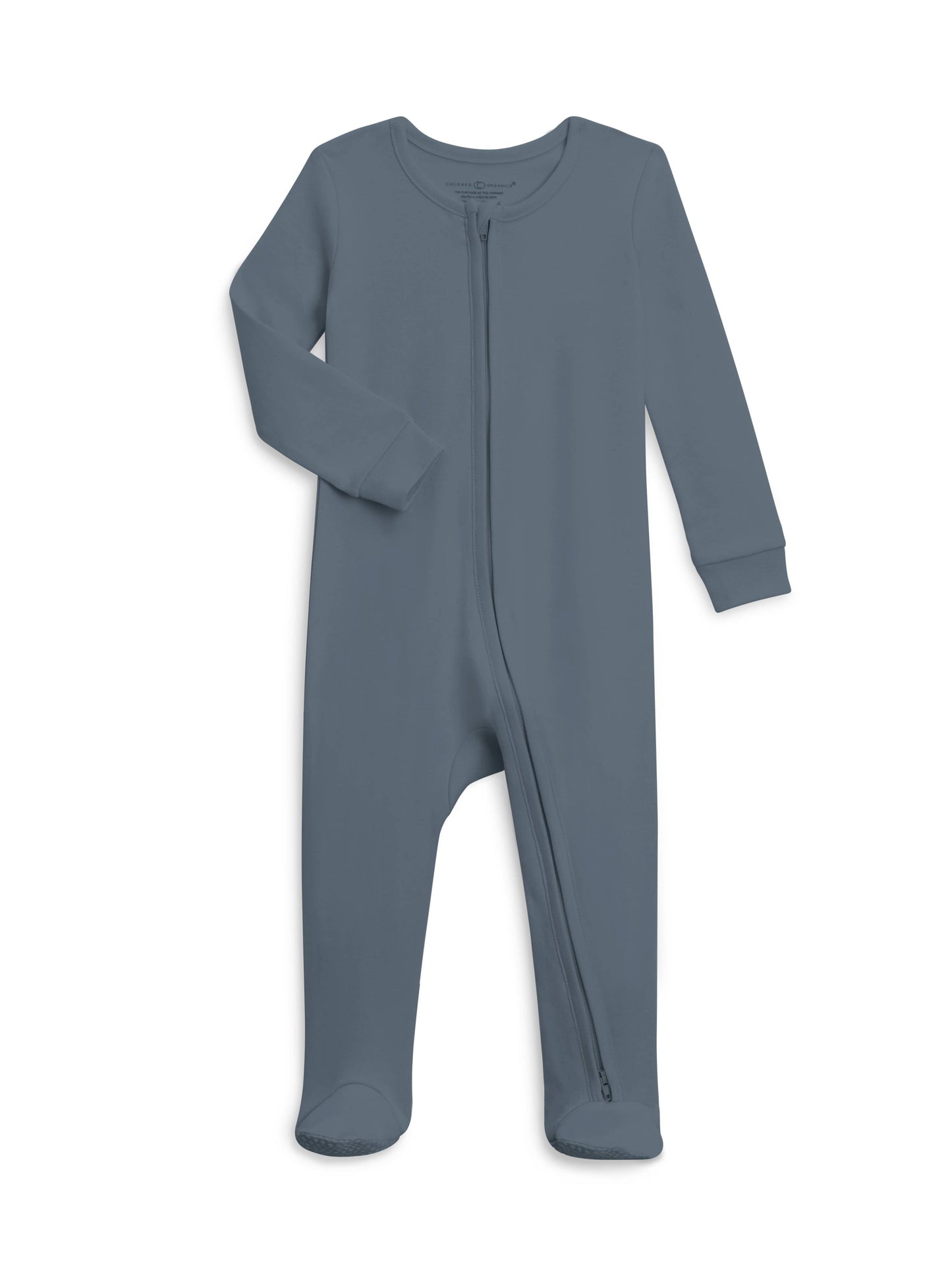 The Peyton is a take on our classic Skylar style with two way zips and fold-over cuff mitts for tiny hands.