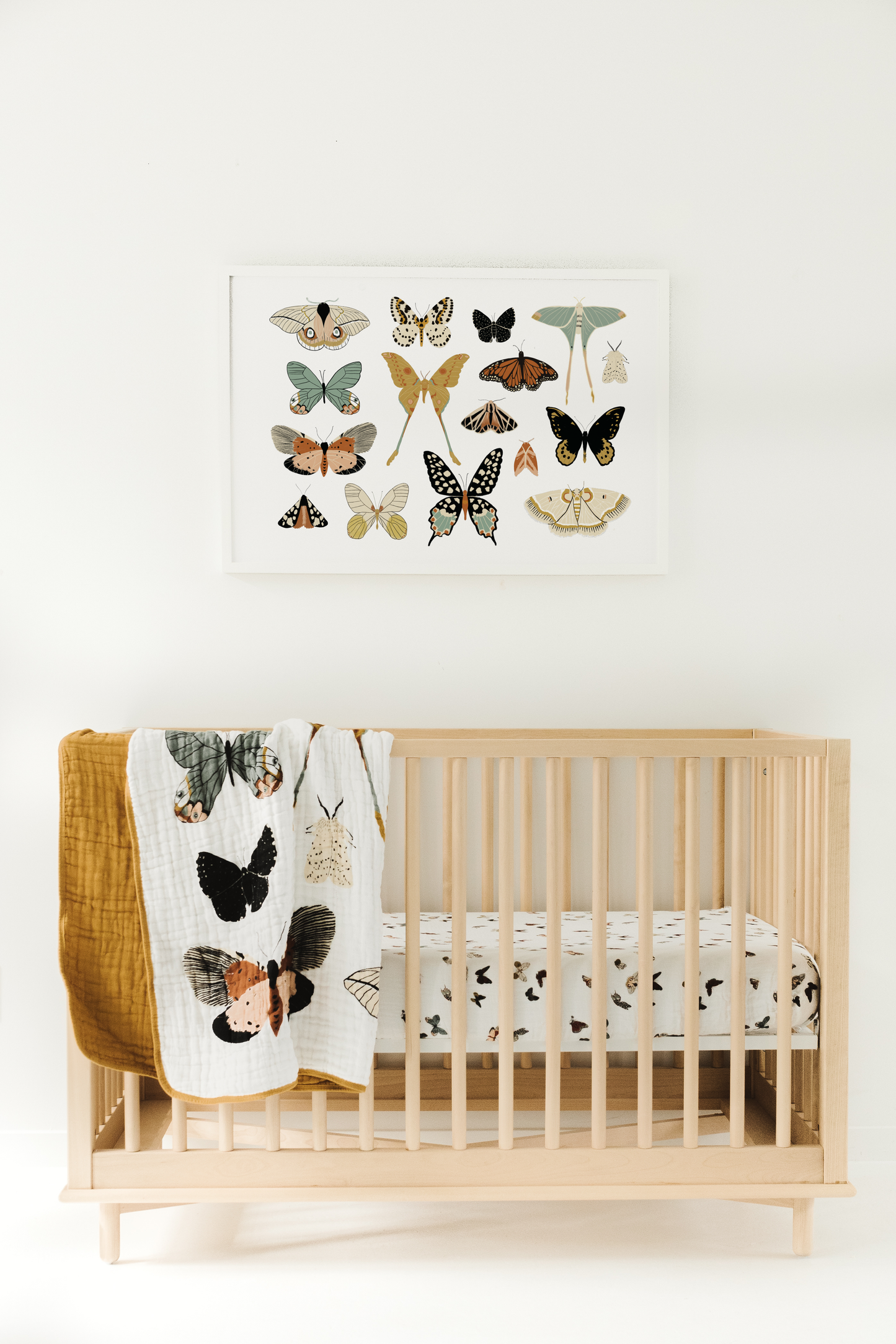 Butterfly Collector Quilt – Ultra-Soft 100% Cotton Muslin Baby & Kids Blanket