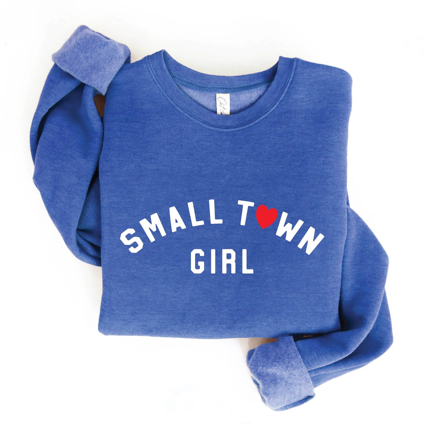 Small Town Girl Graphic Sweatshirt – Plush Fleece Pullover