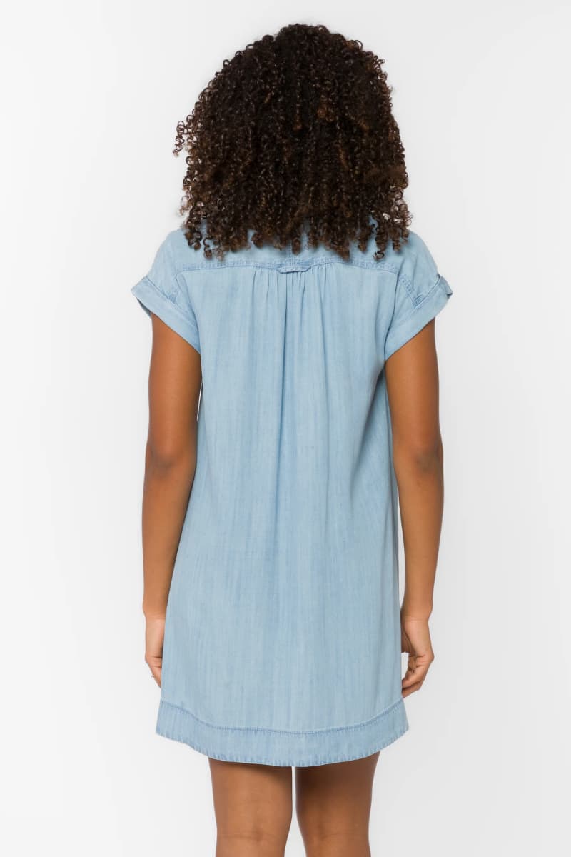indigo mini dress 2.0 Starla Classic Indigo Dress L / 102 Classic Indigo