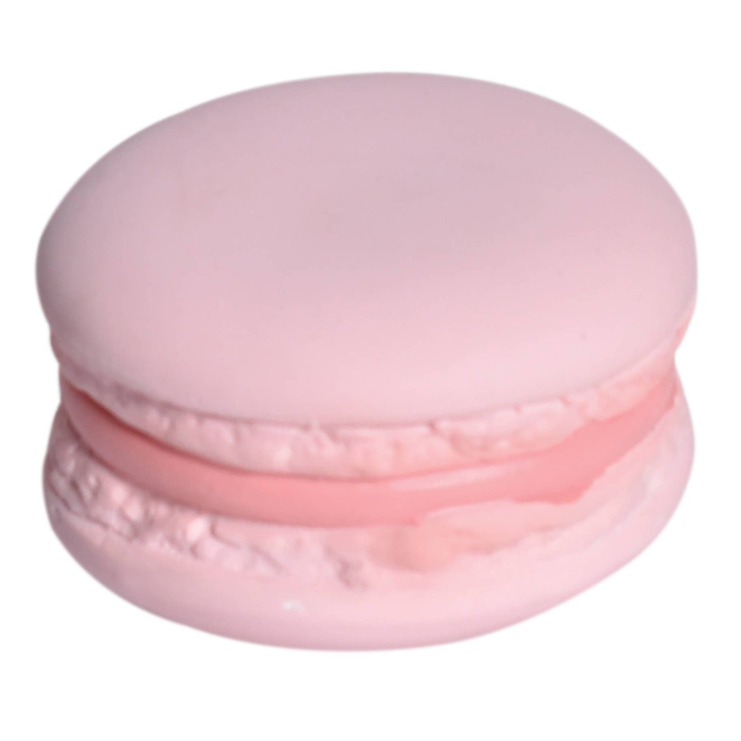 Macaroon Natural Rubber Teether, Rattle & Pretend Play - Grace & Haven