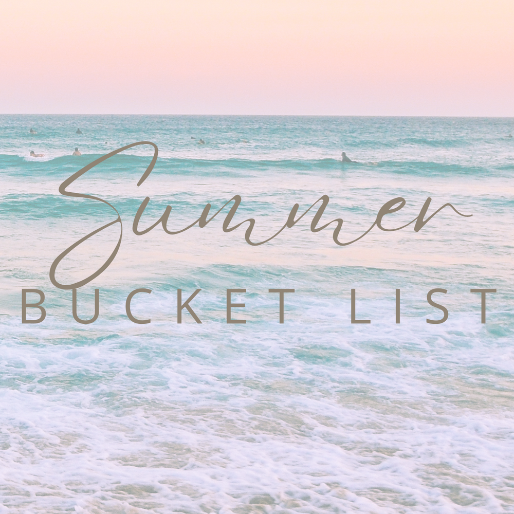 Summer Bucket List [Printable]