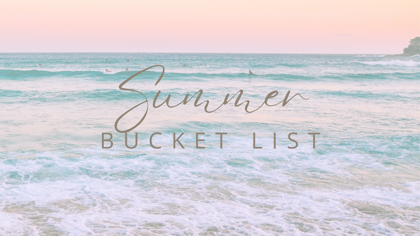 Summer Bucket List [Printable]