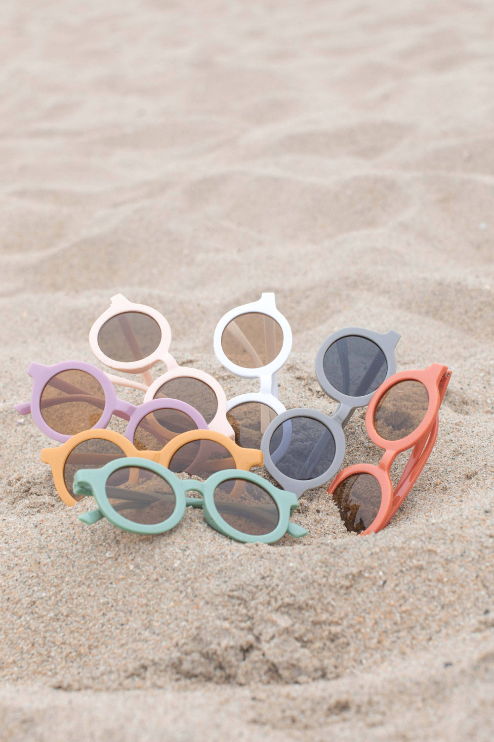 Baby & Toddler Round Sunglasses | Stylish Lightweight Shades for Little Ones