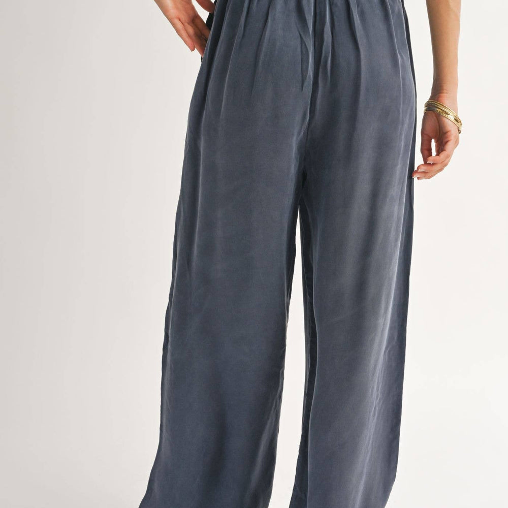 
                      
                        Heritage Wide Leg Pants: NAVY - Grace & Haven
                      
                    