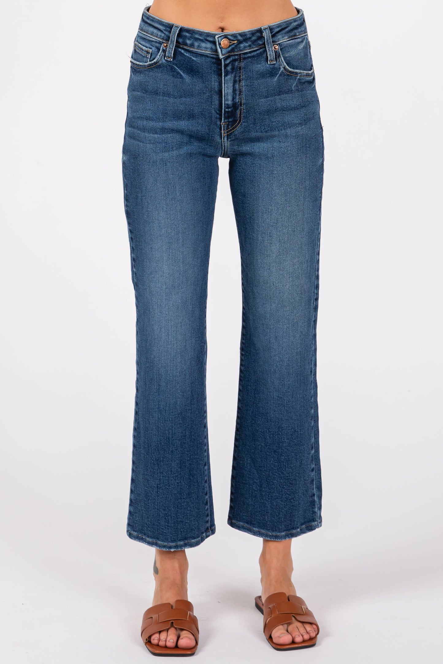 Venice Mid Rise Straight Jean