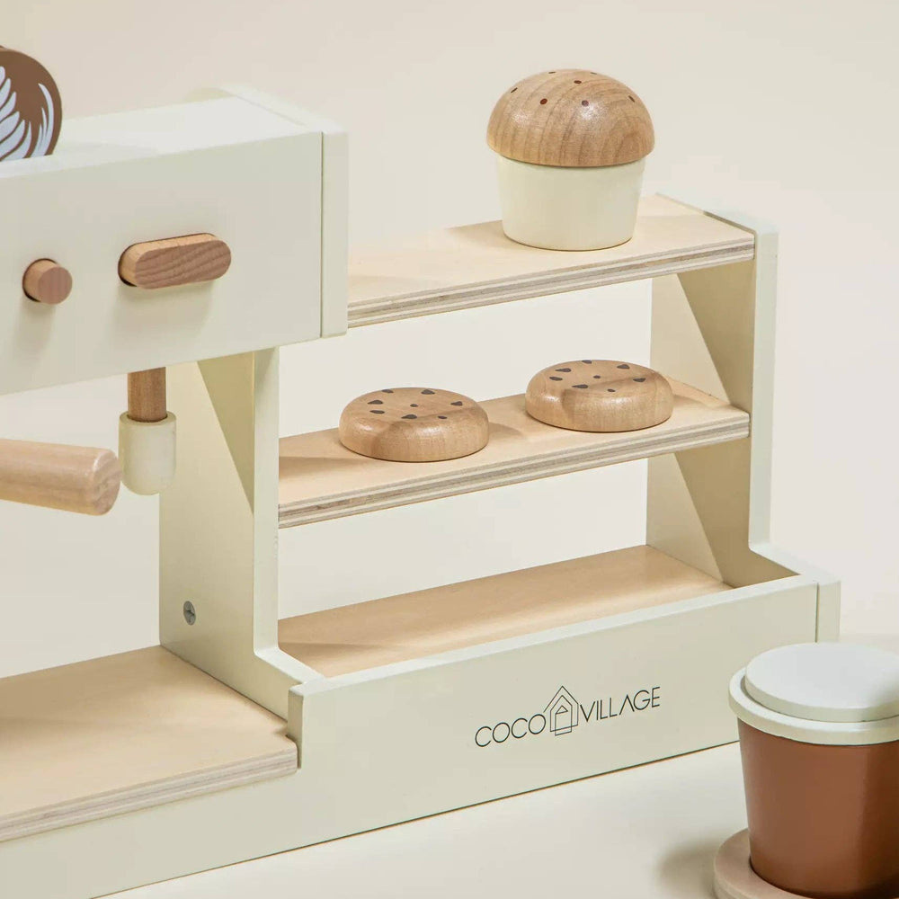 
                      
                        Wooden Coffee Shop
                      
                    