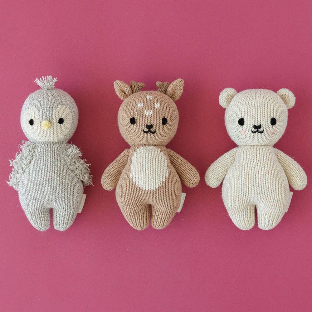 
                      
                        Baby Fawn – Hand-Knit Stuffed Animal | Gives 5 Meals
                      
                    