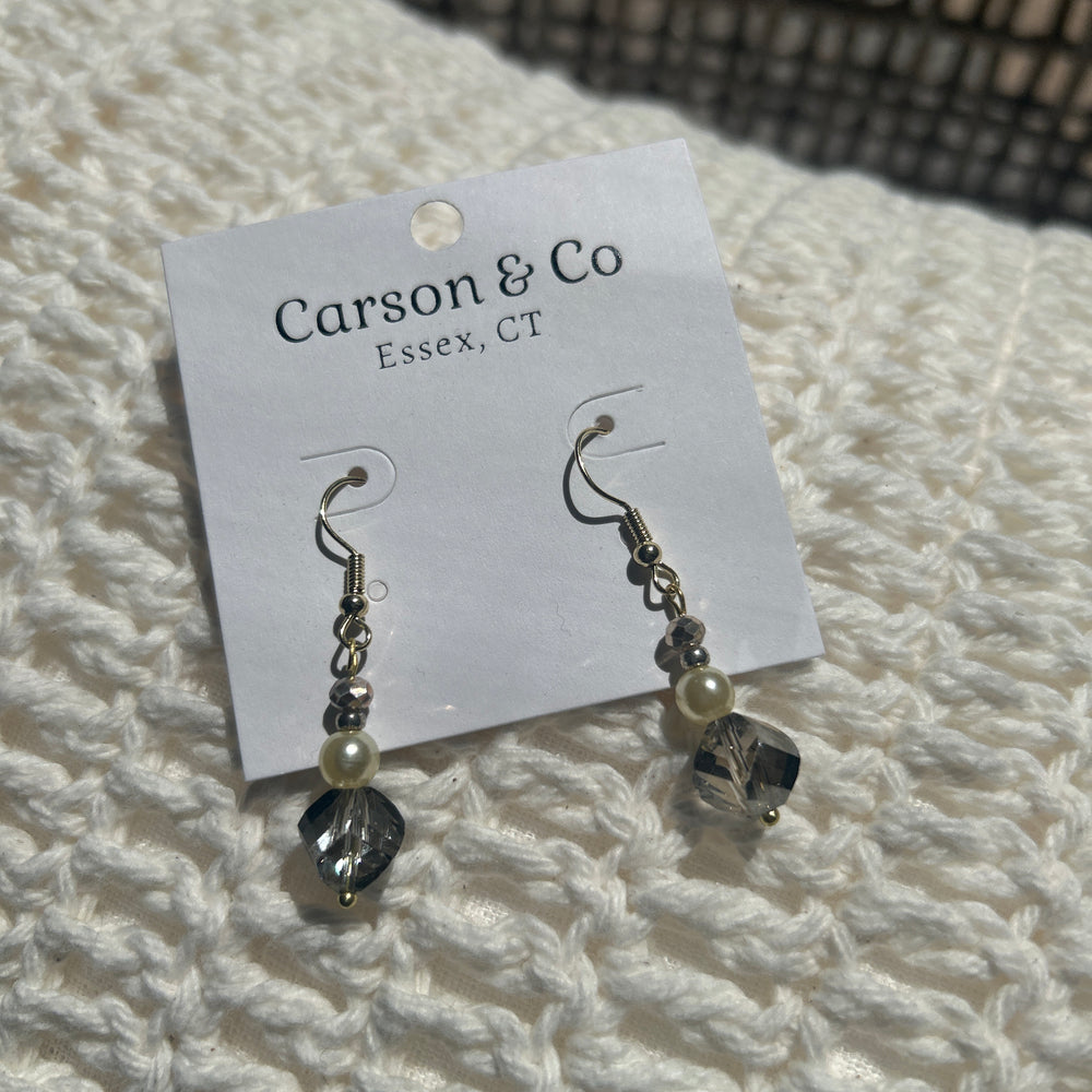 Handmade Quartz Earrings