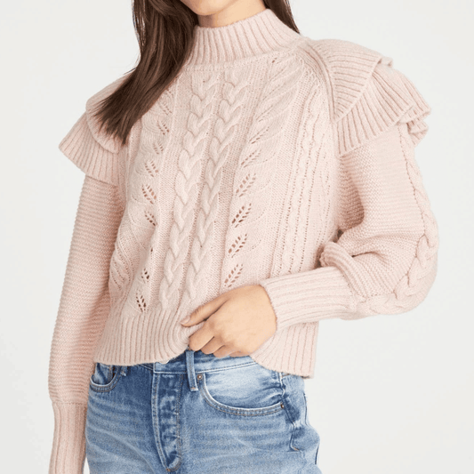 Mila Petal Sweater - Grace & Haven