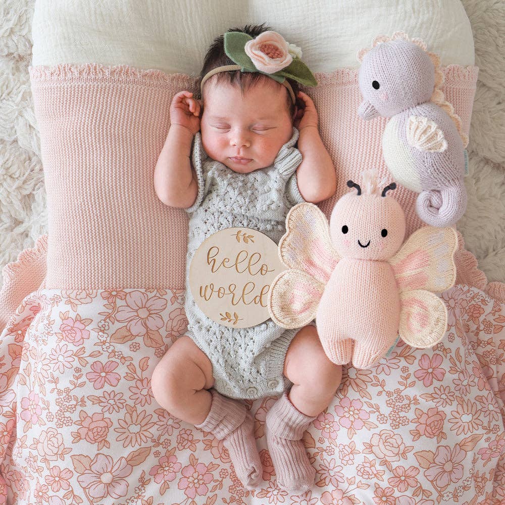 
                      
                        Baby Seahorse (Lilac) – Hand-Knit Collectible Doll | Gives 5 Meals
                      
                    