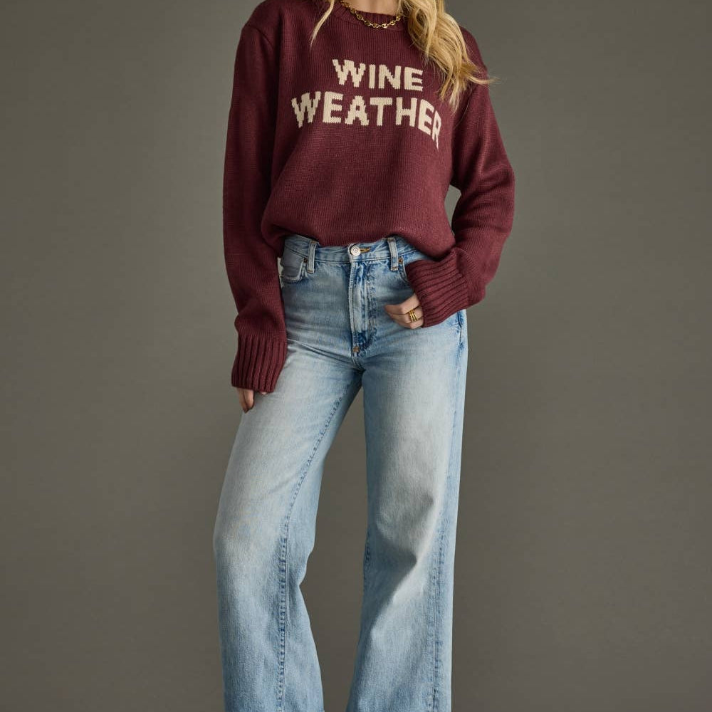
                      
                        Wine Weather Sweater
                      
                    