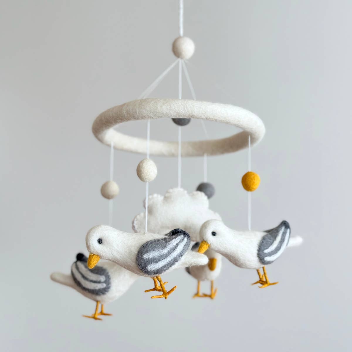 Baby Mobile - Seagull | Coastal Nursery Decor