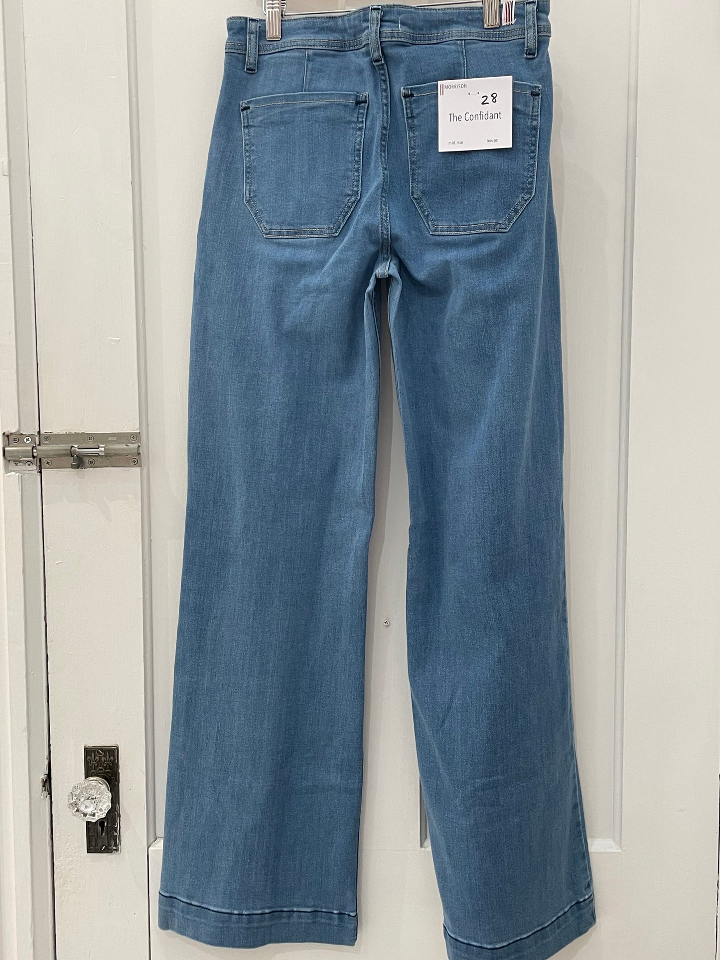 Size 30 - Jane Confidant Mid-Rise Trouser Jean by Morrison Denim