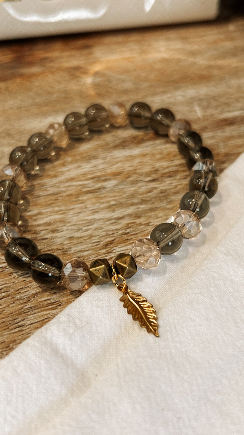 Smoky Quartz Bracelet by Carson & Co