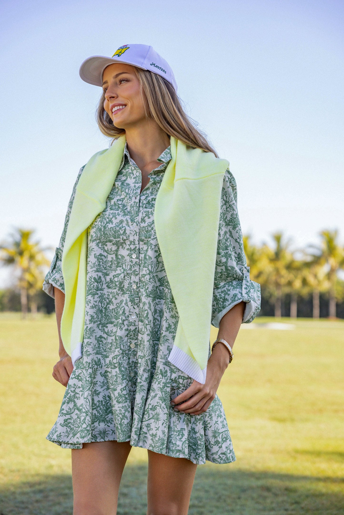 Georgina - Chinoiserie UPF 50+ Dress l Ivy Coast