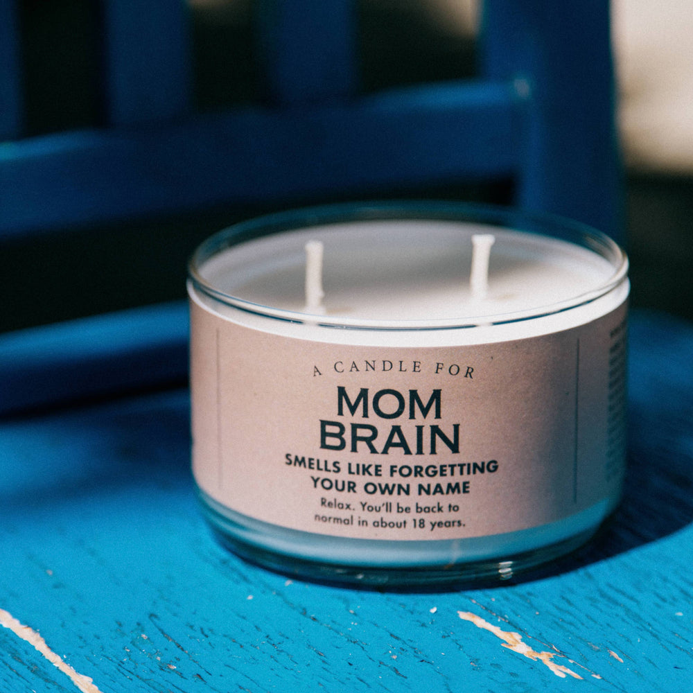 A Candle for Mom Brain | Funny Candle - Grace & Haven