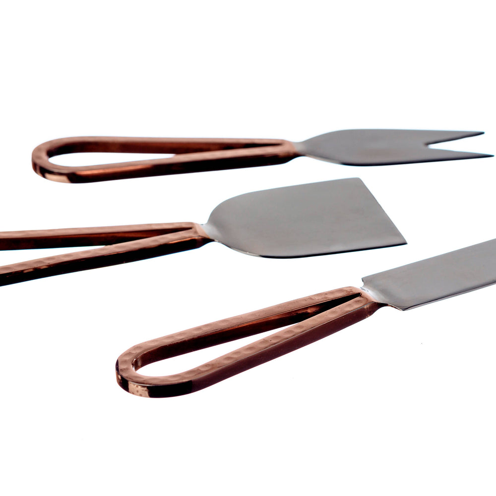 
                      
                        3 Copper Cheese Knives - Grace & Haven
                      
                    