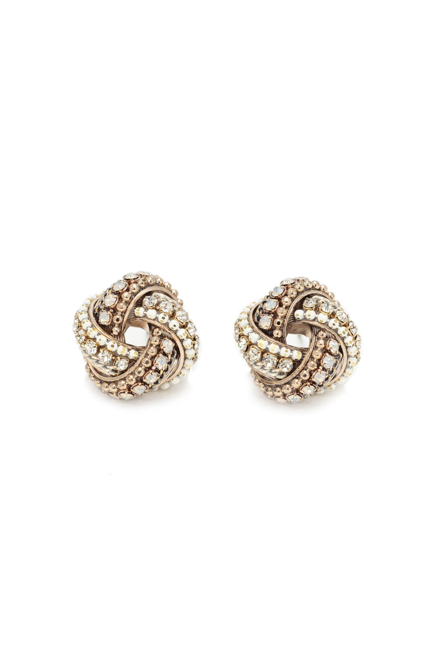 Astaire Knot Stud Earrings - Grace & Haven