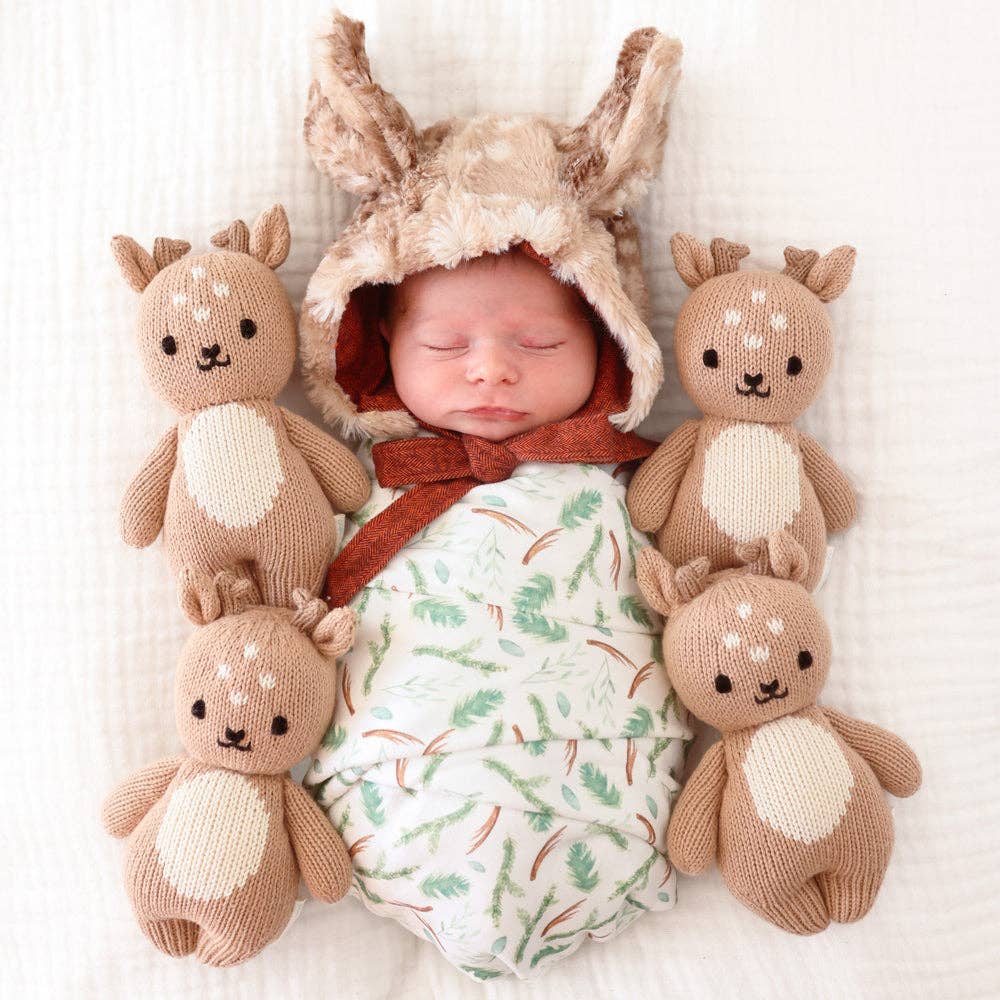 
                      
                        Baby Fawn – Hand-Knit Stuffed Animal | Gives 5 Meals
                      
                    