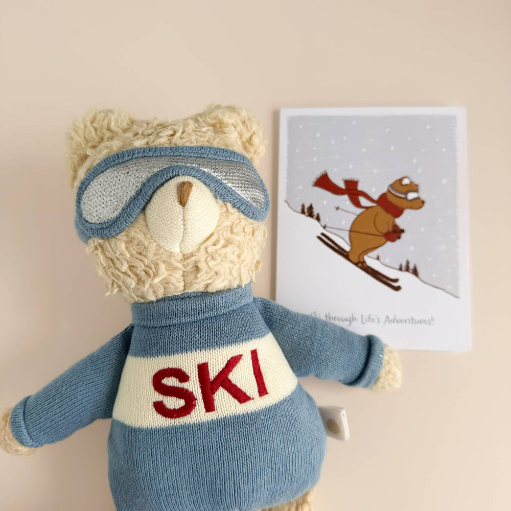 
                      
                        Plush Bear Ski Baby Kids Toy Animal Gift Winter Sport Snow
                      
                    