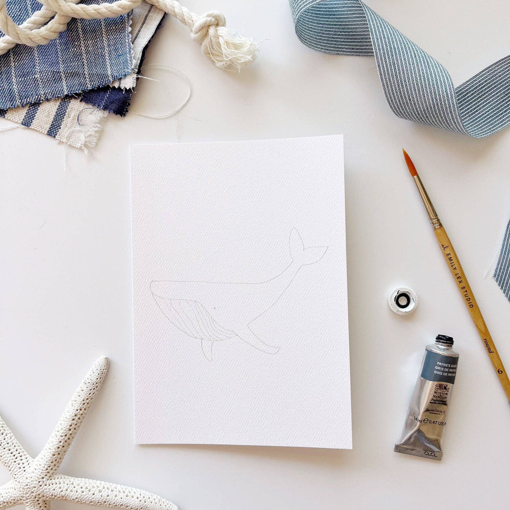 
                      
                        Seaside Paintable Notecards – Watercolor DIY Stationery Set by Emily Lex
                      
                    