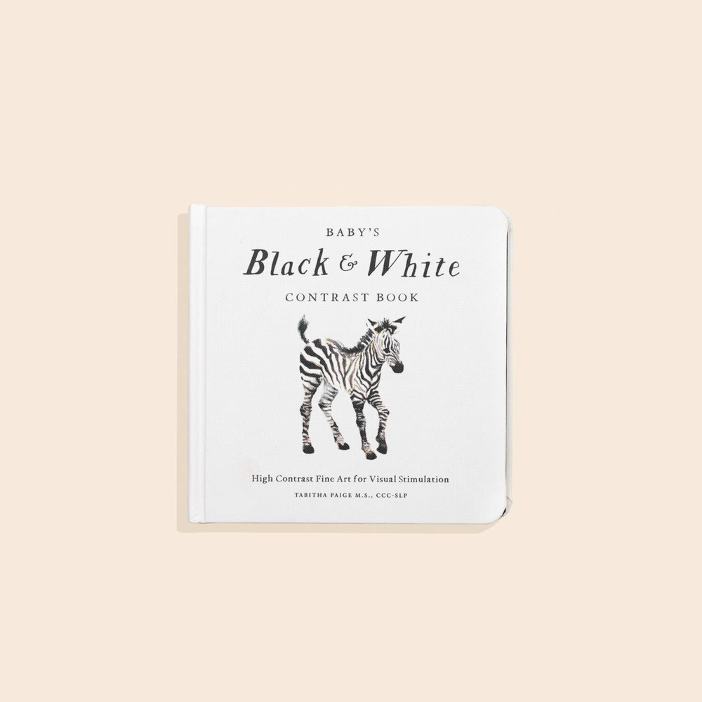 Baby's Black and White Contrast Book - Grace & Haven