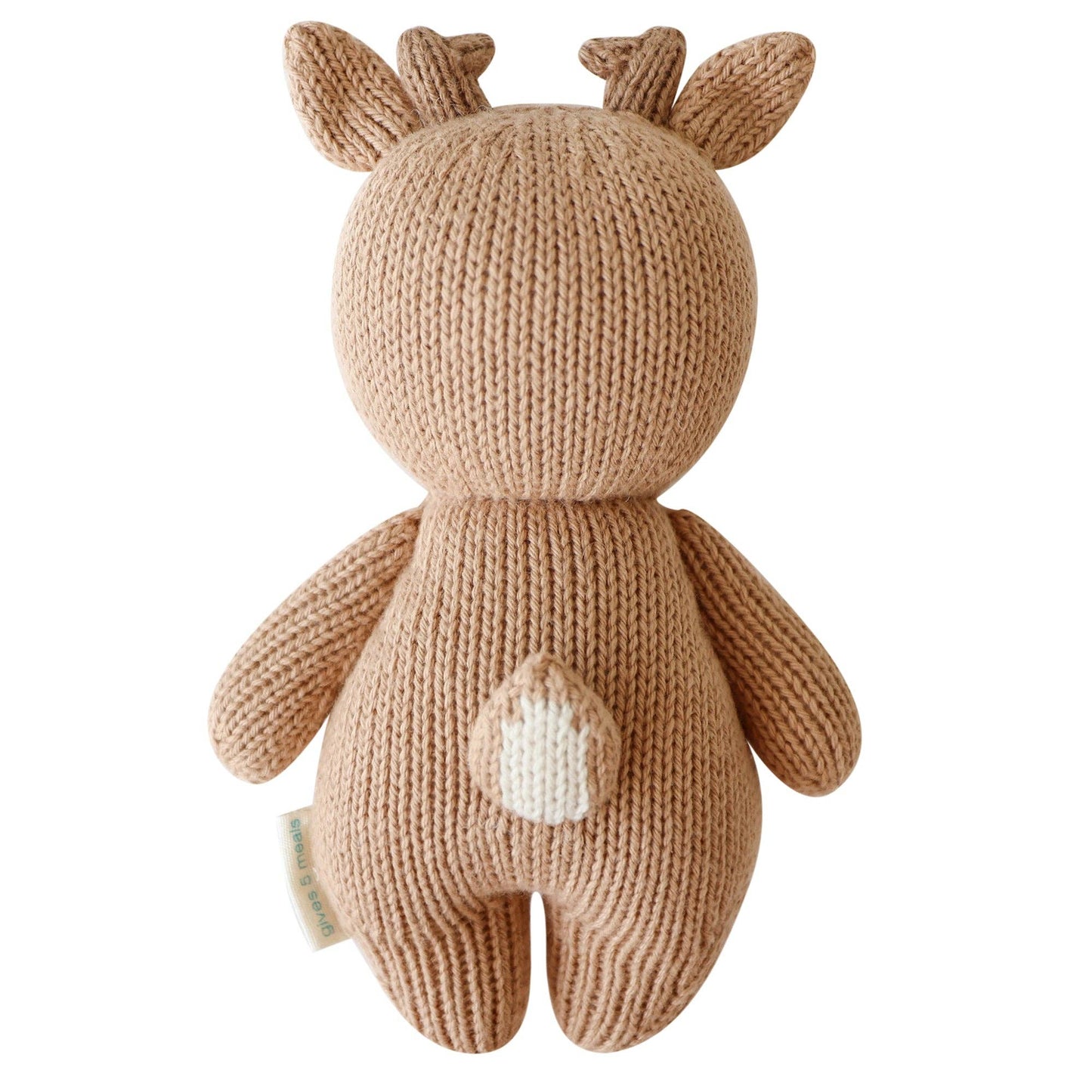 Baby Fawn – Hand-Knit Stuffed Animal | Gives 5 Meals