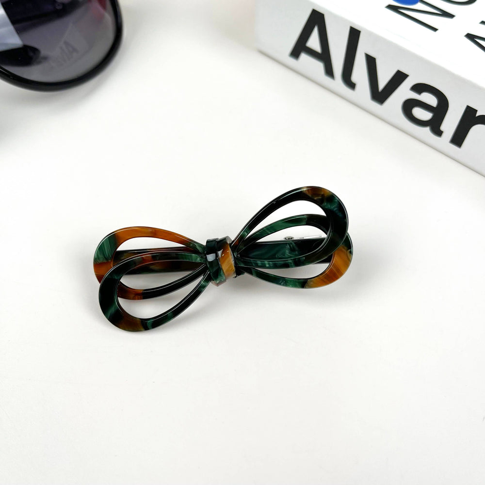 
                      
                        Acetate Elegant Bow Duckbill Clip
                      
                    