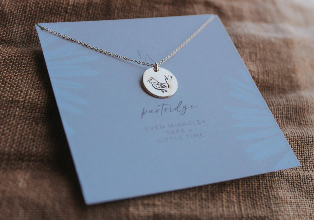 Partridge Fertility Necklace: Gold-Filled - Grace & Haven