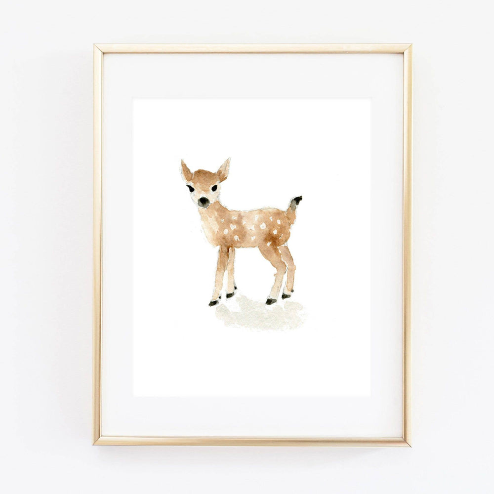 
                      
                        Deer art print
                      
                    