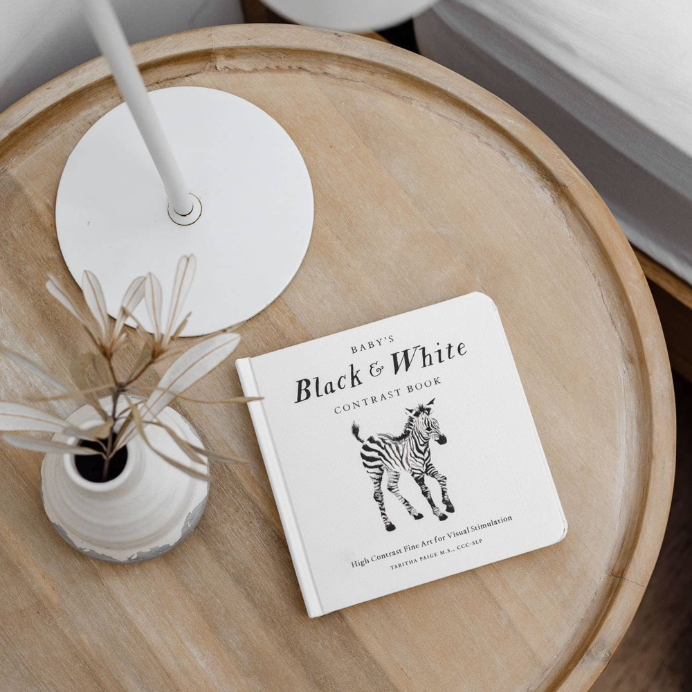 
                      
                        Baby's Black and White Contrast Book - Grace & Haven
                      
                    