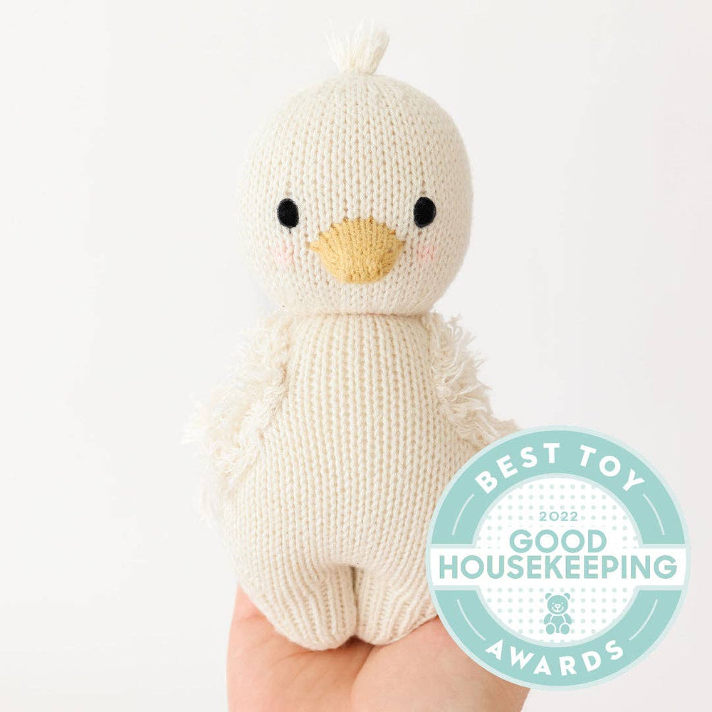 
                      
                        Baby Gosling – Hand-Knit Stuffed Animal | Gives 5 Meals
                      
                    