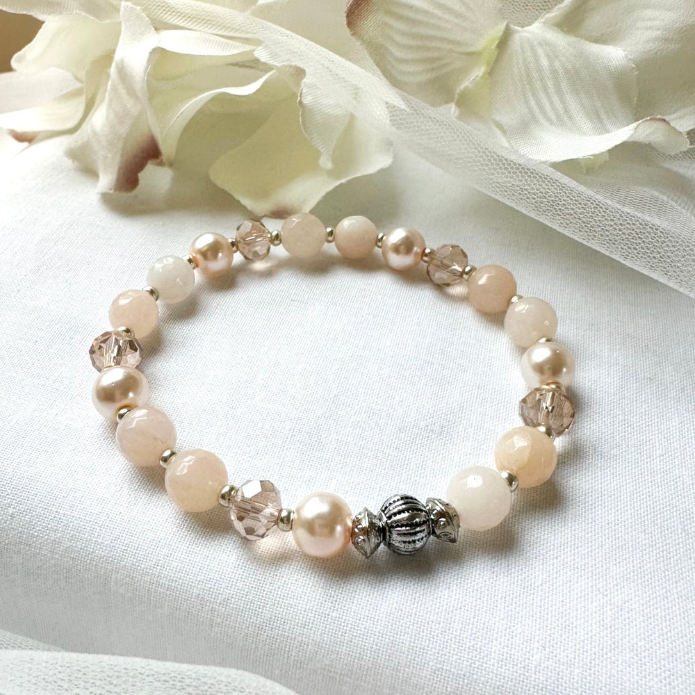 Peach Adventure Stone Bracelet