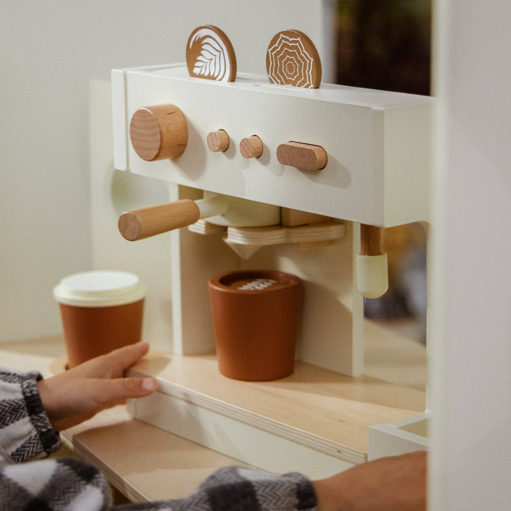 
                      
                        Wooden Coffee Shop
                      
                    