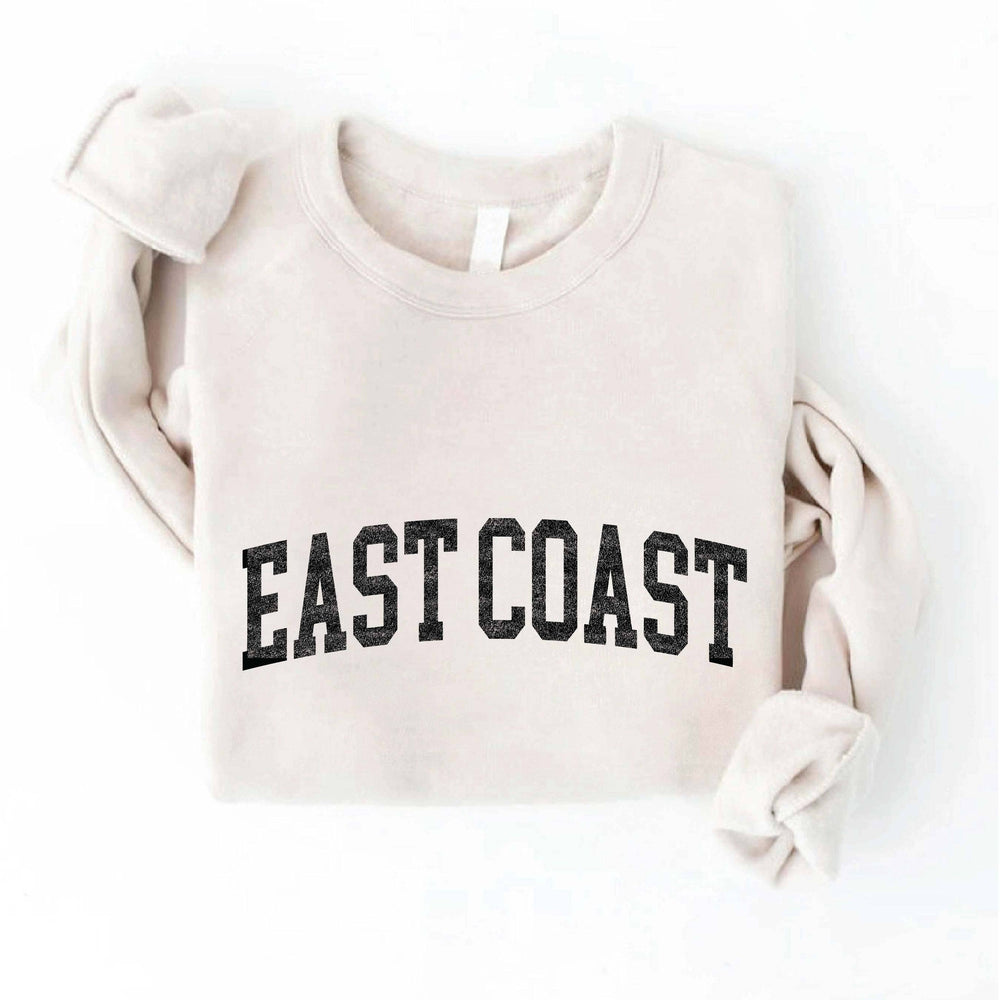 East Coast Graphic Sweatshirt | Fleece Pullover