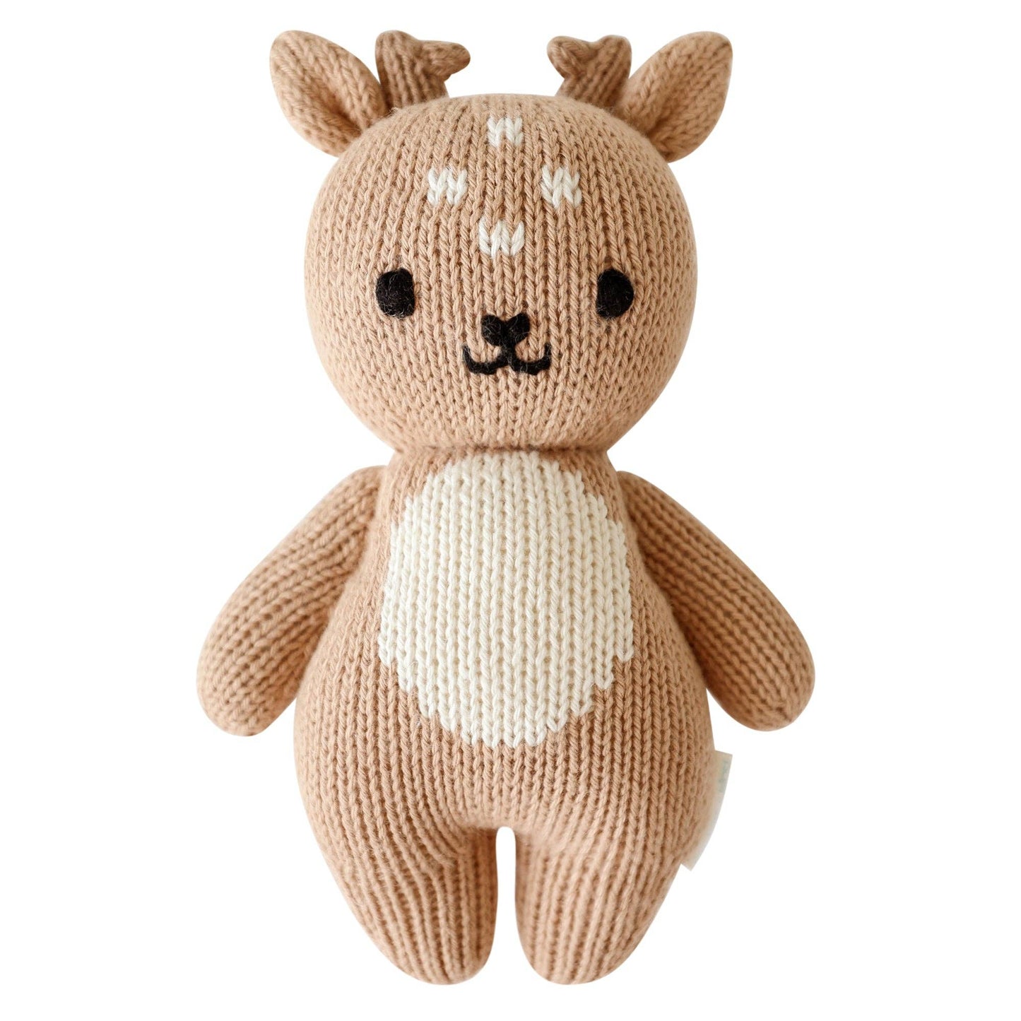 Baby Fawn – Hand-Knit Stuffed Animal | Gives 5 Meals