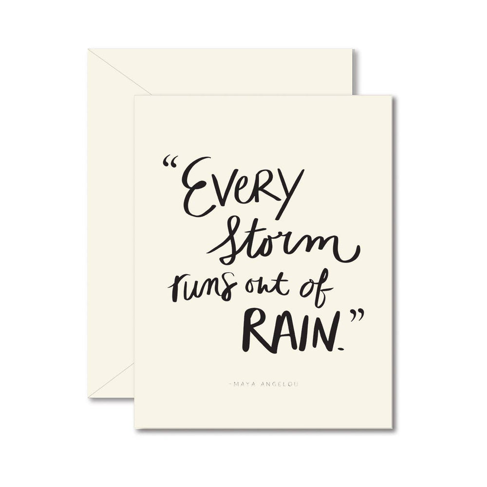 Every Storm Greeting Card – Encouragement & Sympathy Card Made in Minnesota