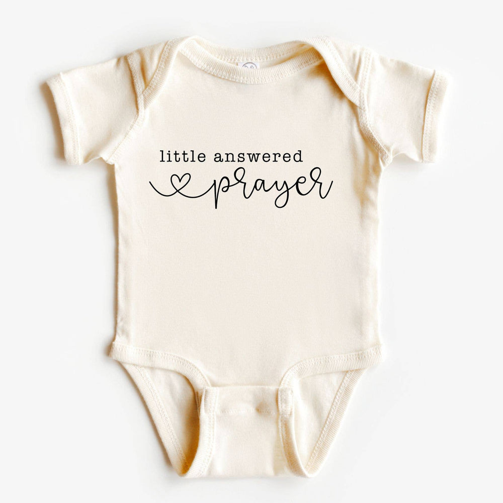 Little Answered Prayer Baby Bodysuit | Baby Gift | Religious