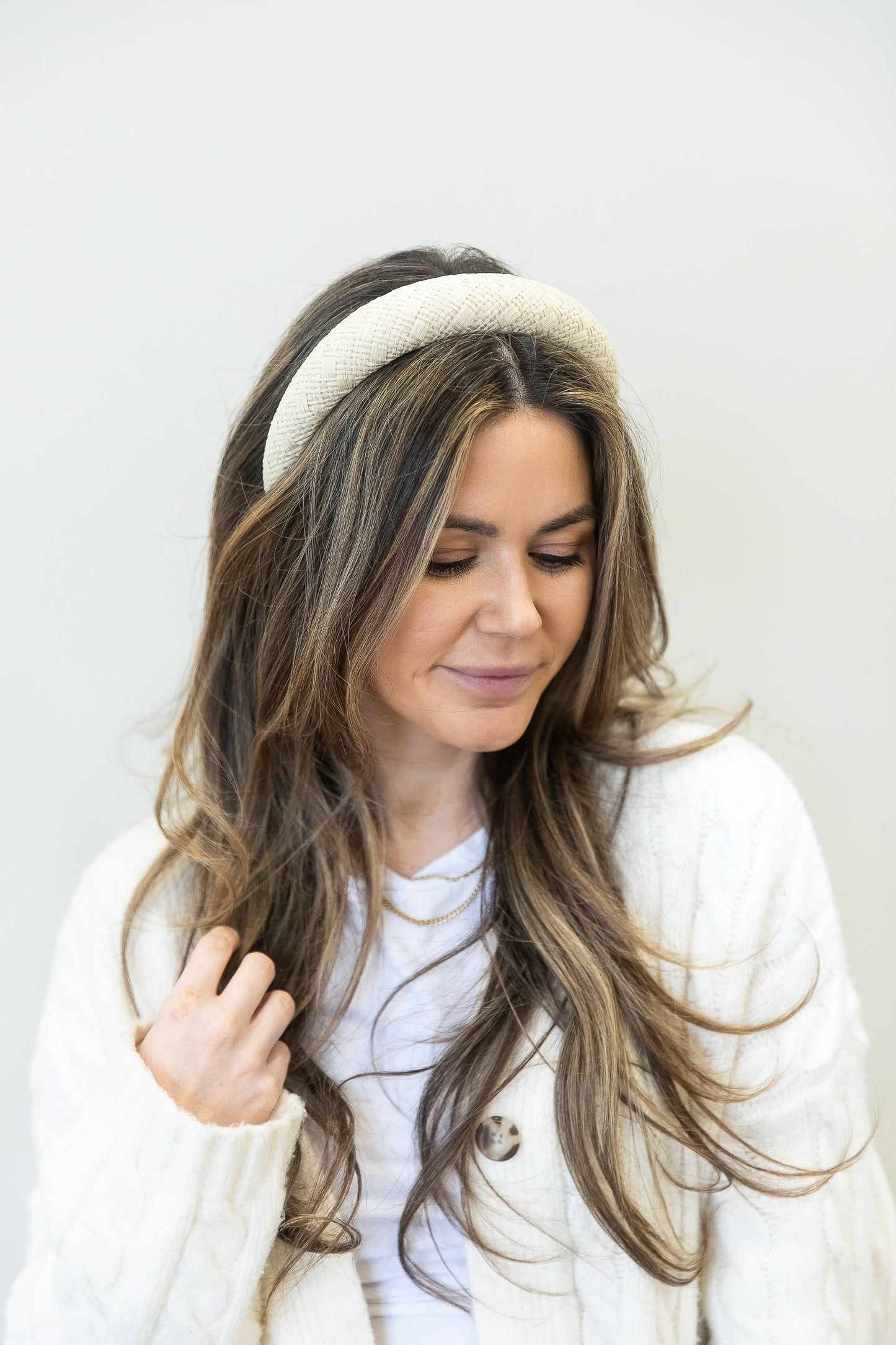 Headbands of Hope Woven Headband - Off White