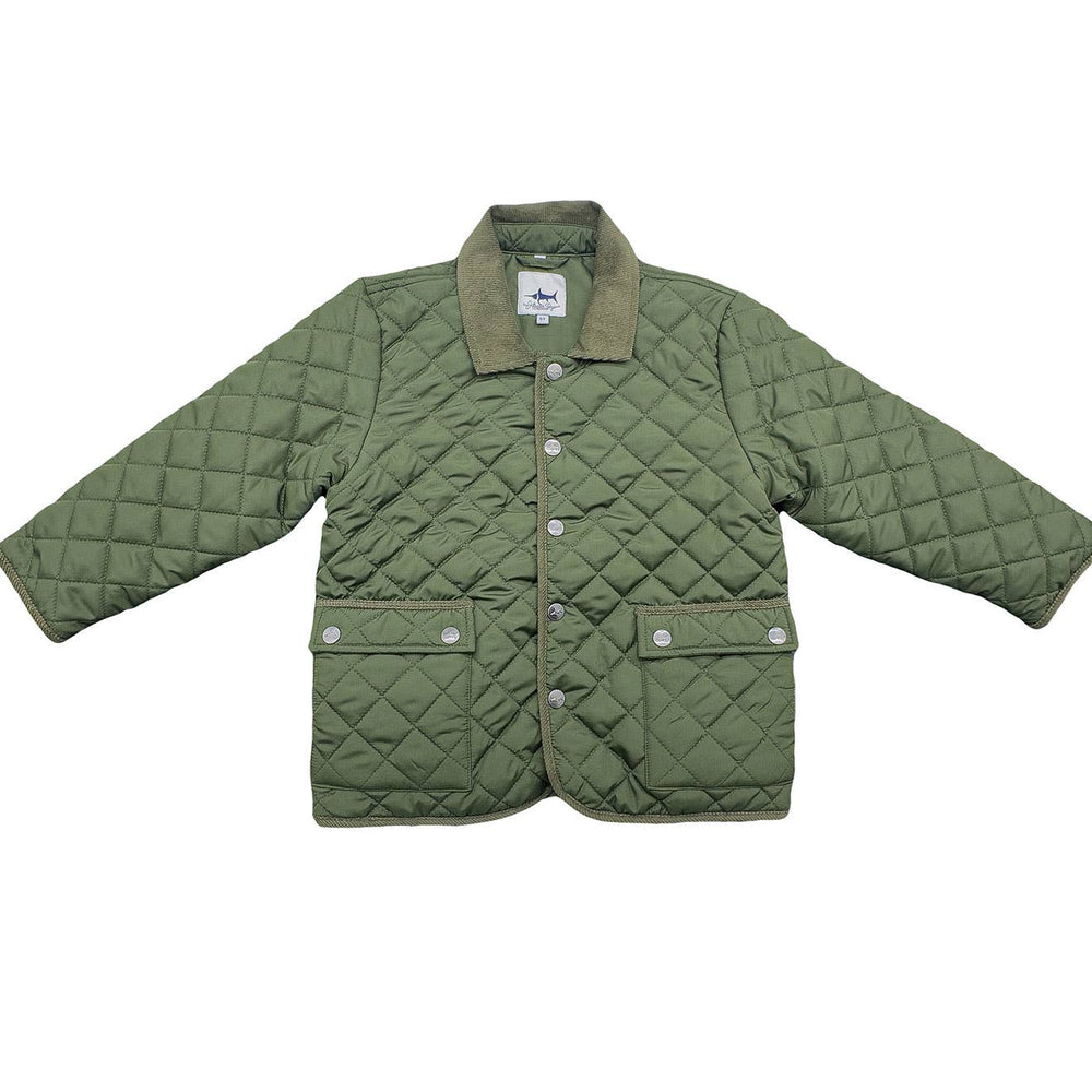 Boys Derby Field Jacket – Green