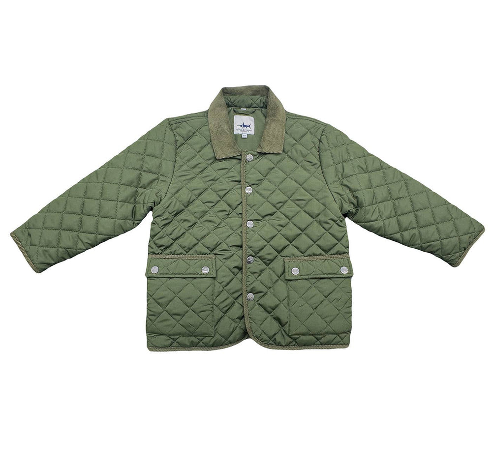 Boys Derby Field Jacket – Green