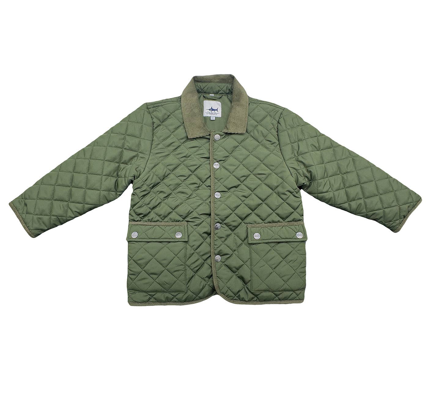 Boys Derby Field Jacket – Green